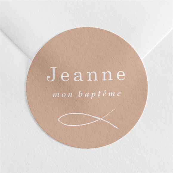 Sticker baptême Le Souffle réf.N360451