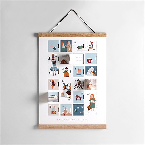 Calendrier de l’Avent maison