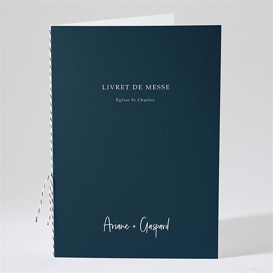 Livret de messe mariage belle idylle