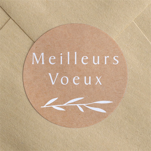 Stickers noël Douce flamme réf.N360435