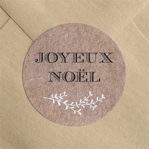 Stickers noël Au coin du feu réf.N360429