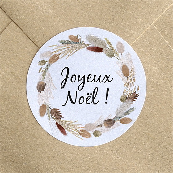Stickers noël brins de noël