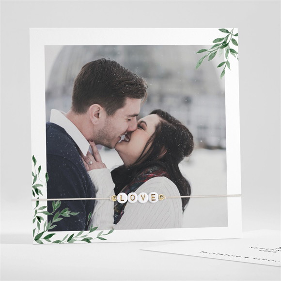 Save the Date mariage A l'ombre de l'olivier Bijou réf.N351244