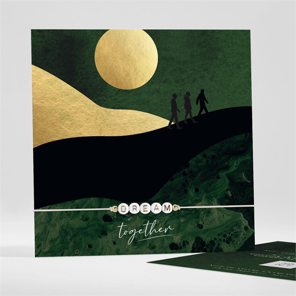 Carte de voeux Tous ensemble ! réf.N351248