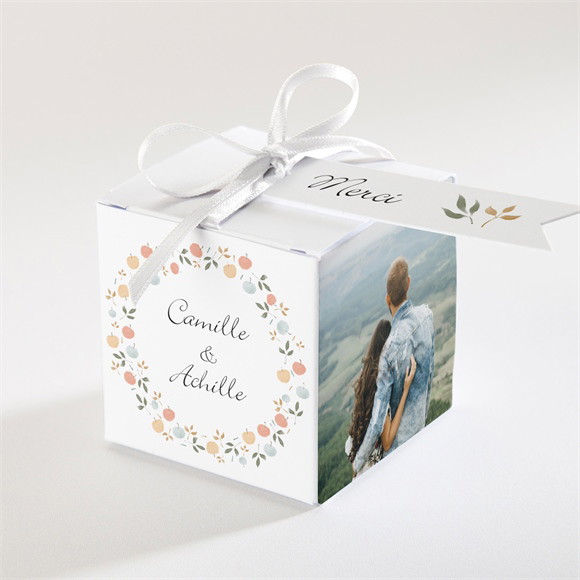 Boîte de dragées mariage Let's dream ! réf.N340404