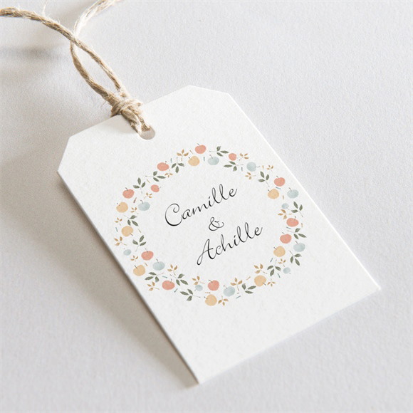 Etiquette mariage Let's dream ! réf.N291143