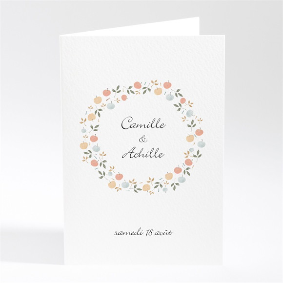 Menu mariage Let's dream ! réf.N401849