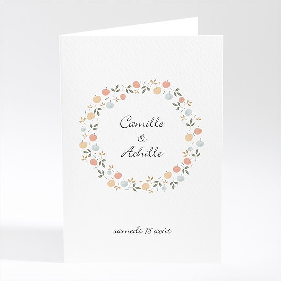 Menu mariage let's dream !