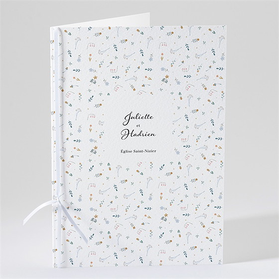 Livret de messe mariage notre sweet love