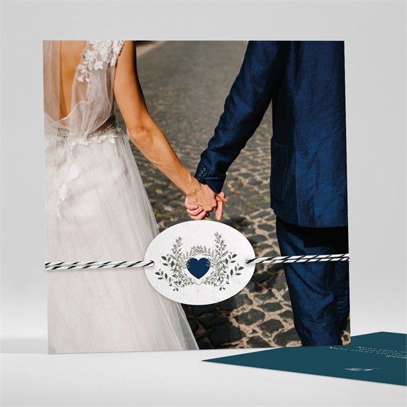 Remerciement mariage Tourbillon sentimental réf.N351166