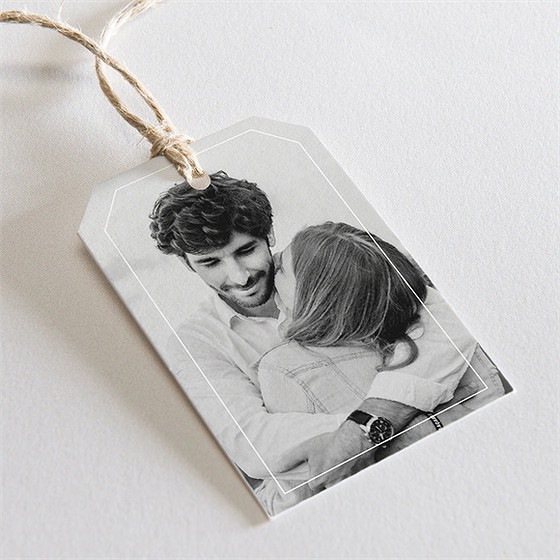 Etiquette mariage love bracelet