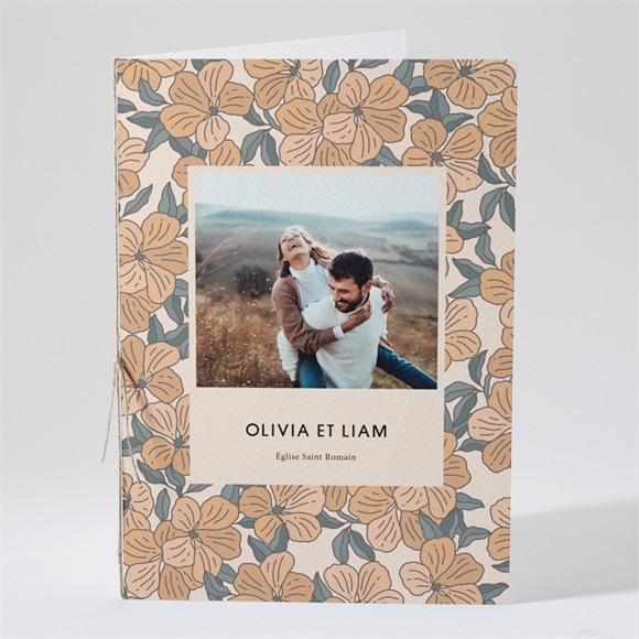 Livret de messe mariage Lovely réf.N491293