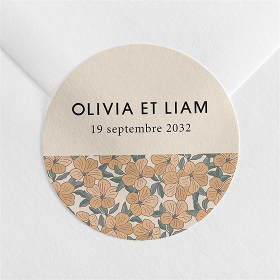 Sticker mariage lovely