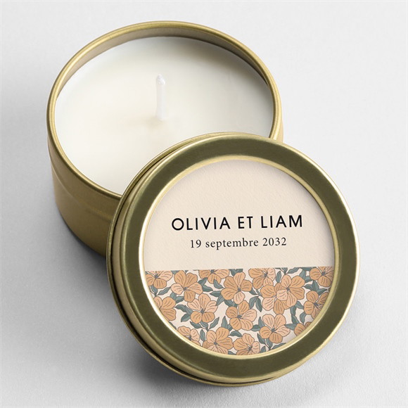 Bougie mariage Lovely réf.N360486