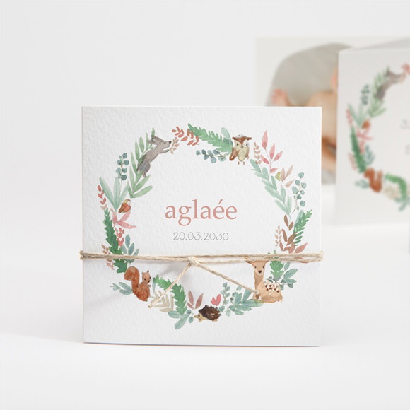 Faire-part naissance Jolie Pampa réf.N83157