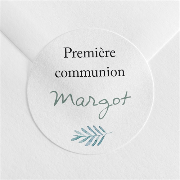 Sticker communion Aquarelle sacrée réf.N360525
