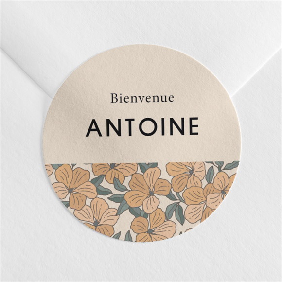 Sticker naissance Tendre Love réf.N360504