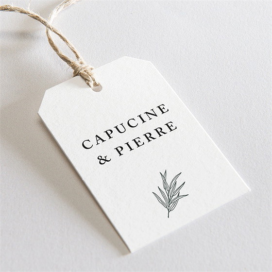 Etiquette mariage love & co