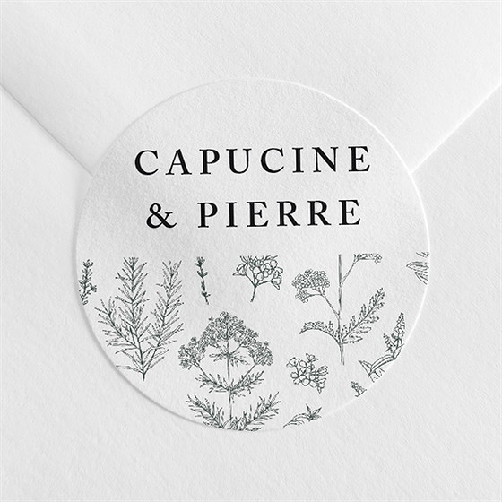 Sticker mariage love & co