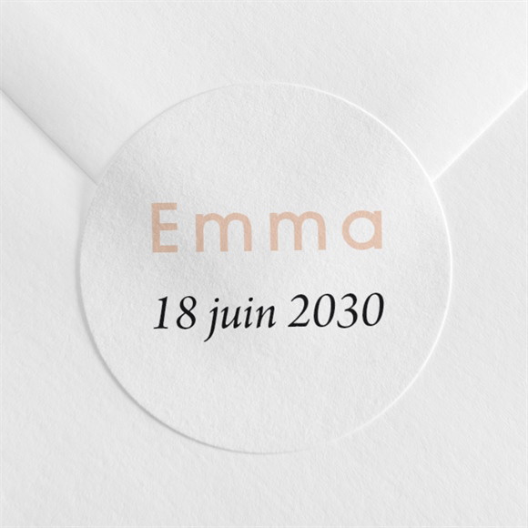 Sticker naissance Be Happy réf.N360515