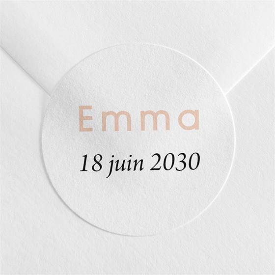 Sticker naissance be happy