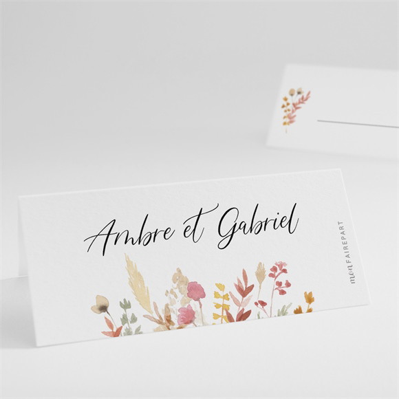 Marque-place mariage Incandescent réf.N440827