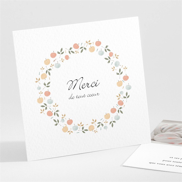 Remerciement naissance Petit Mot d'Amour réf.N301357