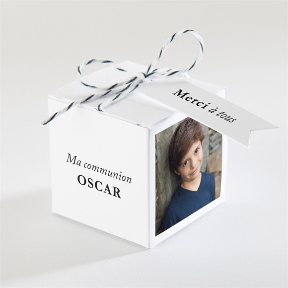Boîte de dragées communion Happy réf.N340424