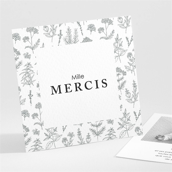 Remerciement baptême Voeux et Jouy réf.N301367