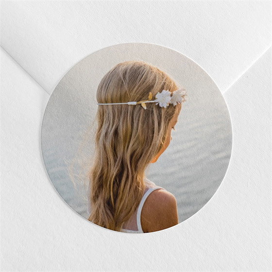 Sticker communion cadeau de communion