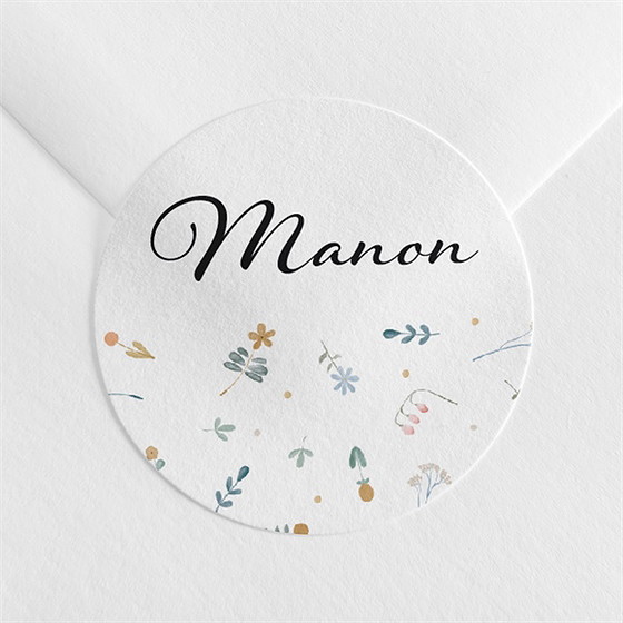 Sticker naissance bracelet love