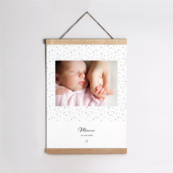 Affiche naissance Bracelet Love réf.N26045