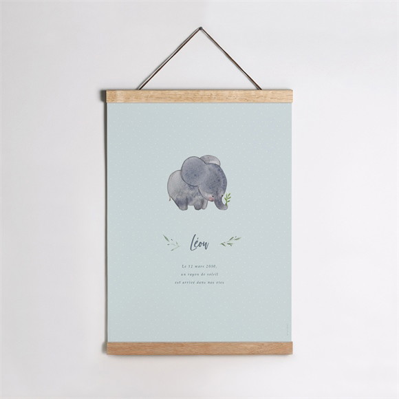 Affiche naissance Chouchou réf.N26042