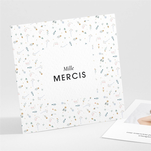 Remerciement naissance Petit Chouchou réf.N301355