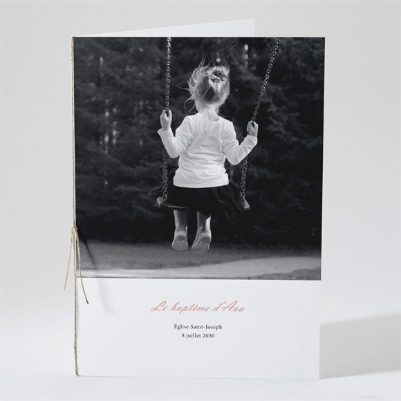 Livret de messe baptême Un Jour Merveilleux réf.N491310