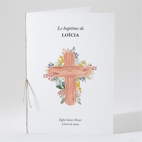 Livret de messe baptême Symbole de Foi réf.N491306
