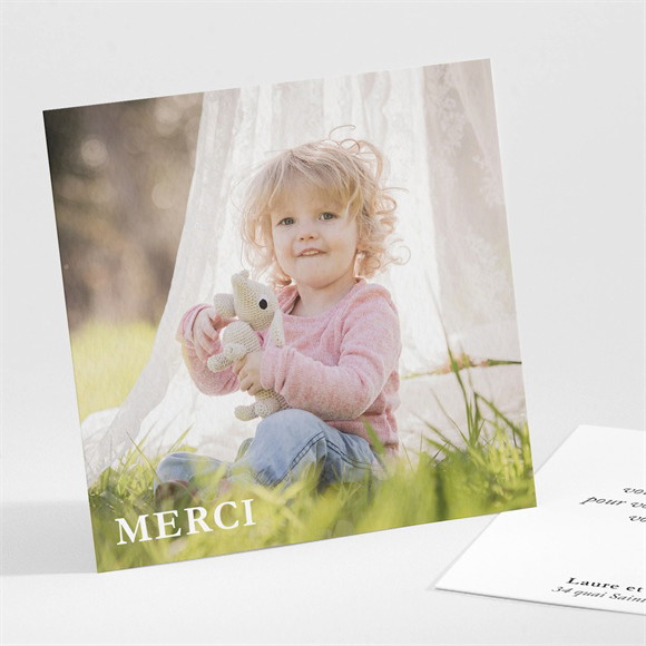 Remerciement baptême Symbole de Foi réf.N301366