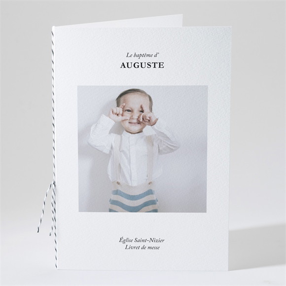 Livret de messe baptême Joyeuse Colombe réf.N491312
