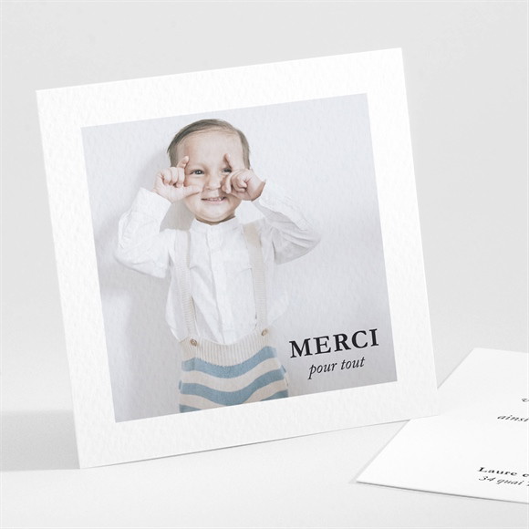 Remerciement baptême Joyeuse Colombe réf.N301372