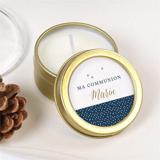 Bougie communion relief