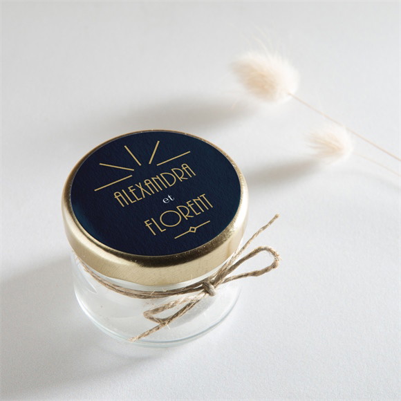 Sticker mariage Art déco réf.N360632