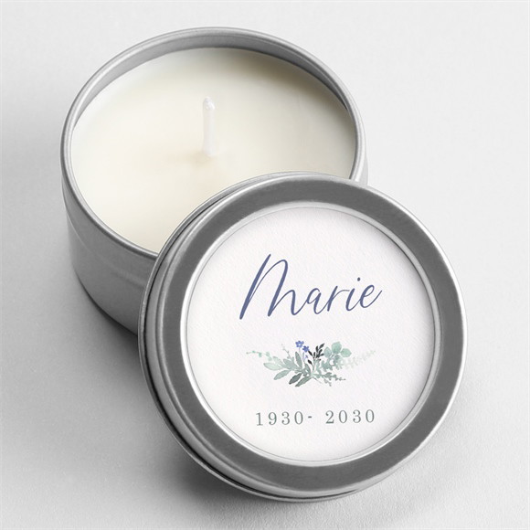 Bougie souvenir Merci pour Elle réf.N360629