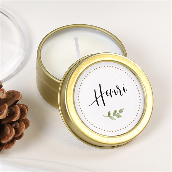 Bougie souvenir Mémoires réf.N360630