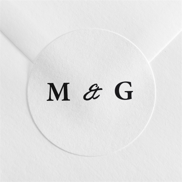 Sticker mariage Epuré réf.N360684