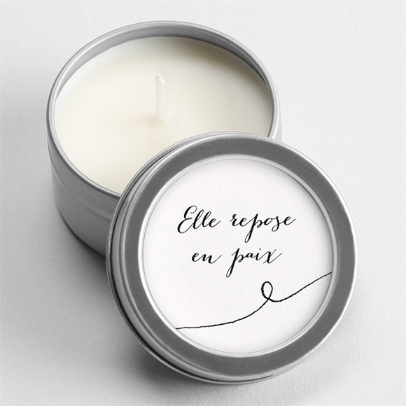 Bougie souvenir Tant de souvenirs réf.N360611