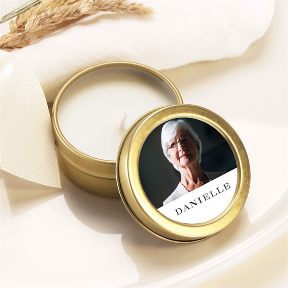 Bougie souvenir En sa Mémoire réf.N360614