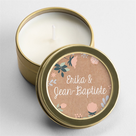 Bougie mariage Délicat dénouement réf.N360651