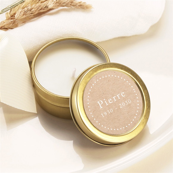 Bougie souvenir Souvenirs réf.N360687