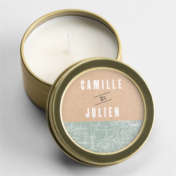 Bougie mariage Voyage voyage réf.N360697