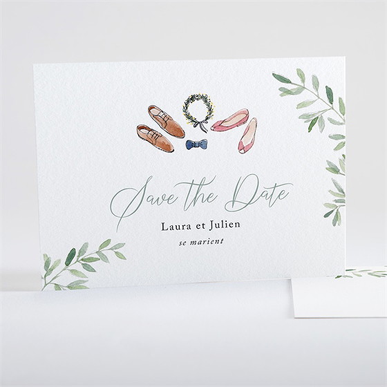 Save the Date mariage le fil de notre histoire